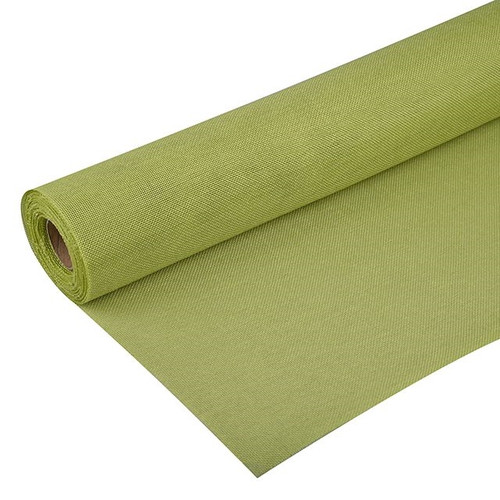 Artificial Linen Roll Green 47Cmx10m