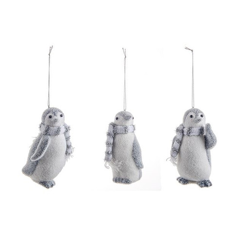 Penguins With Scarfs Hanging Decor S3