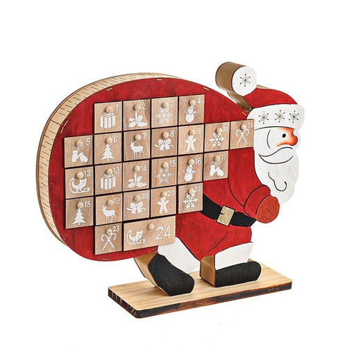 Advent Led Santa Sack 40Cm