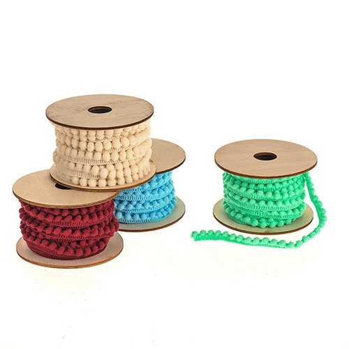 POM Pom On Roll 5M Small Assorted