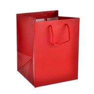 Hand Tie Bag Red H25cm X10