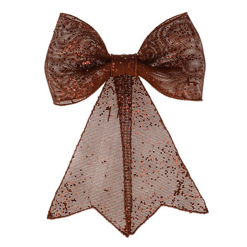 Glitzy Bow Red Large