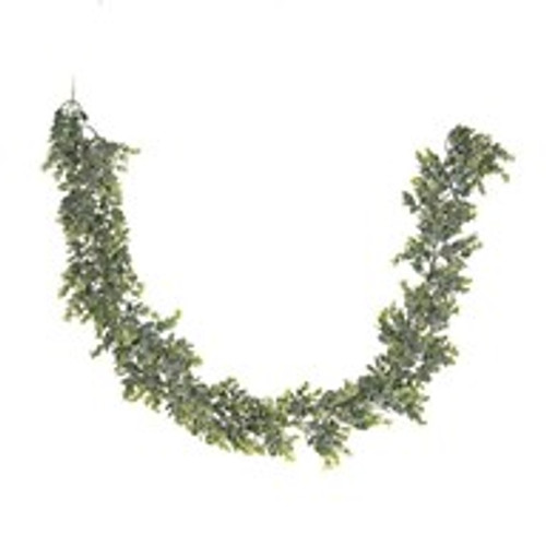 Flocked Eucalyptus Garland Flocked Eucalyptus Garland