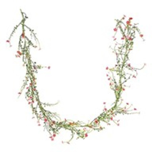 Wild Flower Garland Pink 180Cm