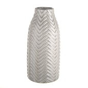 ZigZag Bud Vase Grey 27cm