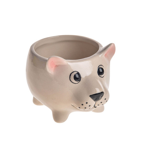 Dog Ceramic Pot
