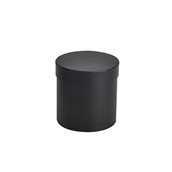 Black Small Hat Box - D13cm x H14cm