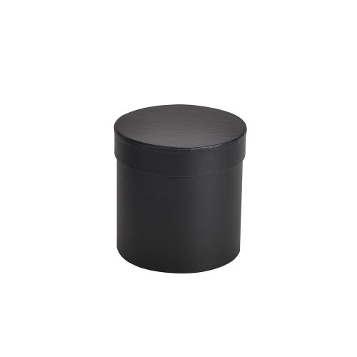 Black Small Hat Box - D13cm x H14cm