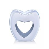 Ava May Pearlised White Heart Shaped Burner in FSC Box - FSC Mix Credit