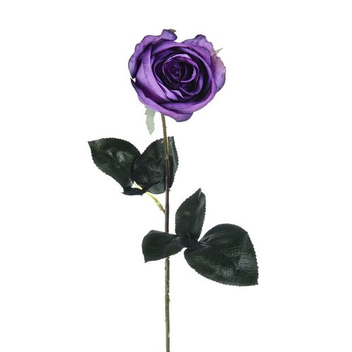 Eternity Rose Stem Purple 60Cm