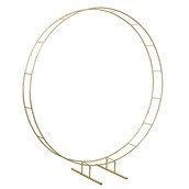 Wedding Hoop Arch Gold 2.4m