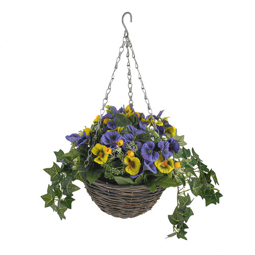 Pansy & Ivy Hanging Basket