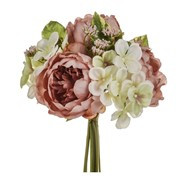 Peony Bqt W/Hydrangea Pink