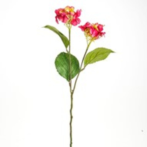 Dolly Mini Hydrangea Spray Pink 46Cm