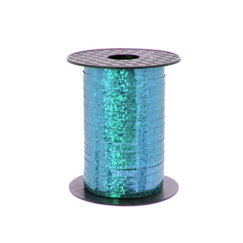 Curling Ribbon Holographic Ice Blue