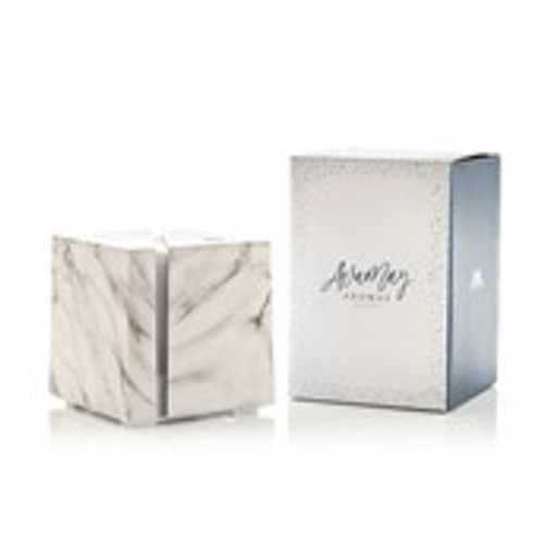 Ava May White Marble Cube 200ml Capacity Electric Aroma Diffuser