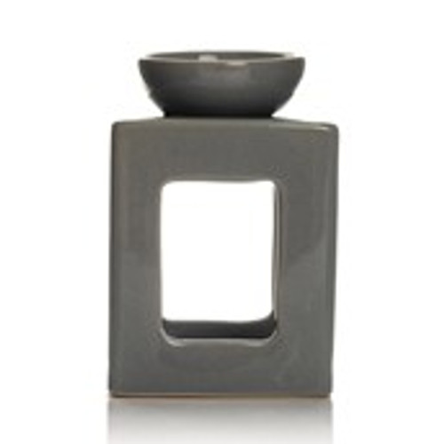Ava May Grey Square Burner with 7.7cm Burner Bowl in FSC Gift Box - FSC Mix Cr