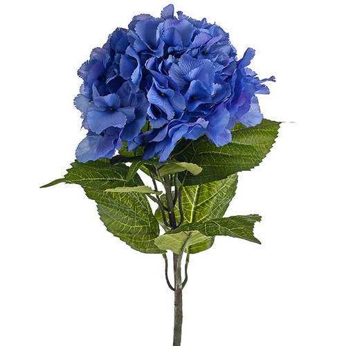 Olivia Hydrangea Stem Blue 67Cm