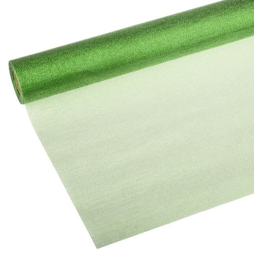 Mesh Roll Metallic Green 10M