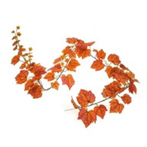 Grape Ivy Garland Orange 180Cm Grape Ivy Garland Orange 180Cm
