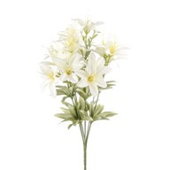 Flora Lily Bush Cream 38Cm