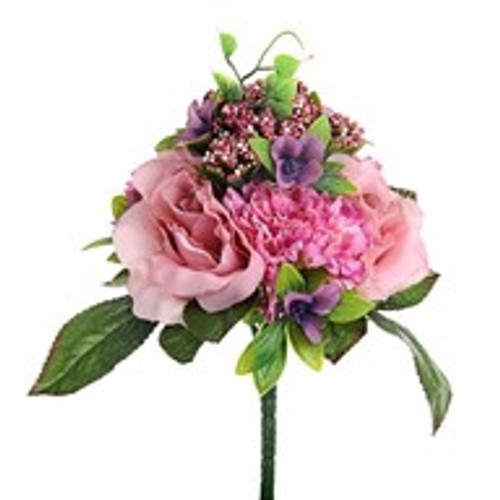 Flora Rose Carnation Bush Purple 26Cm Flora Rose Carnation Bush Purple 26Cm