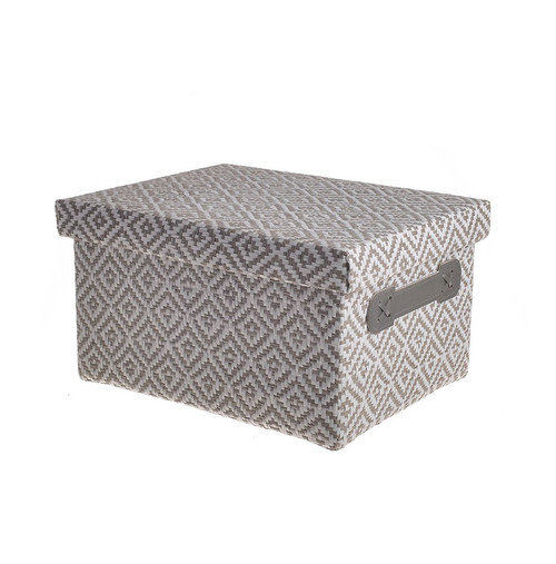 Storage Box Geometric Design Medium