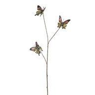 Butterfly Spray Gold 70Cm
