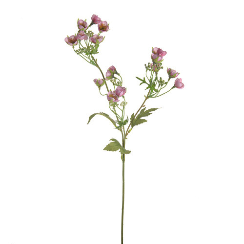 BUTTERCUP SPRAY LIGHT PINK 63CM