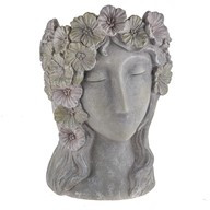 Enchanted Petal Lady Planter 40Cm