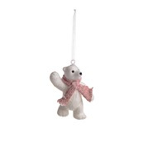 Bear With Pink Scarf