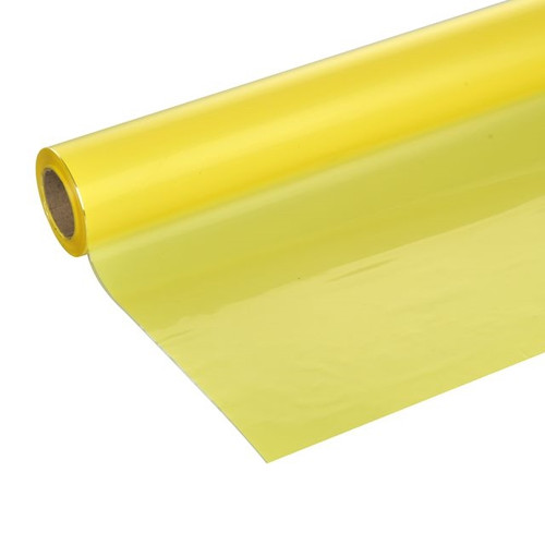 Cellophane Plain Yellow 50M