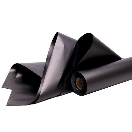 Cellophane Frosted Black 80cm 80m
