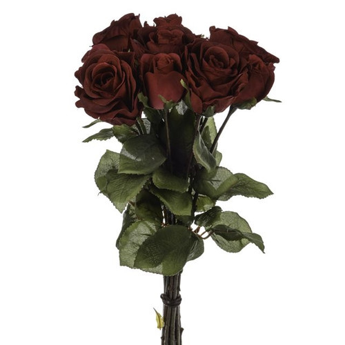 Rose Bunch Red 44Cm