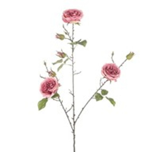 Cabbage Rose Spray Pink 91Cm Cabbage Rose Spray Pink 91Cm