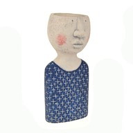 Plant Pot People Blue