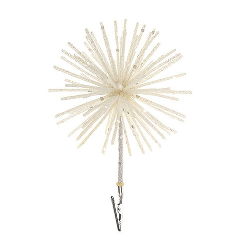 Christmas Spike Ball Clip White