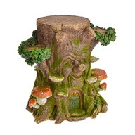 Secret Garden Stump House 35Cm