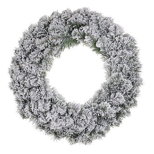 Wreath Snowy 60Cm