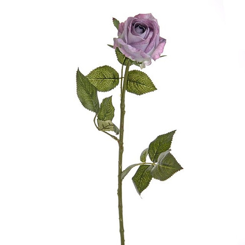 Real Touch Rose Bud Purple