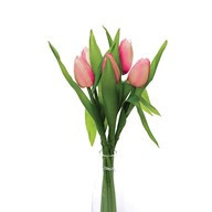 Tulip Bunch Pink 36Cm