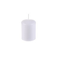 Candle Safe Pillar 80/60 White 27H