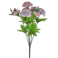 Flora Carnation Bush Lilac35cm