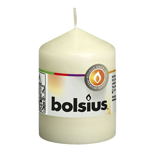 Bolsius Pillar Candle Ivory (80/60 mm)