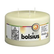 Bolsius 3-wick Mammoth Pillar Candle Ivory (100/150 mm)