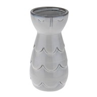 Eve Face Vase Cream 20Cm