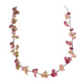 STRAWFLOWER GARLAND PINK 180CM
