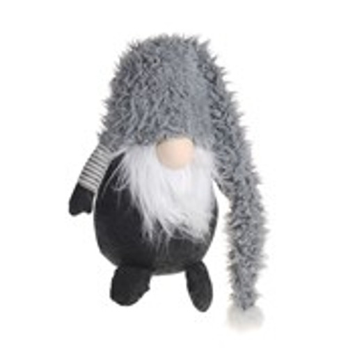 Fabric Grey Gonk With Long Hat L 22x19.5x103.5Cm