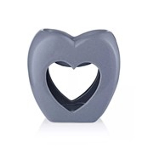 Ava May Grey Heart Shaped Burner in FSC Box - FSC Mix Credit