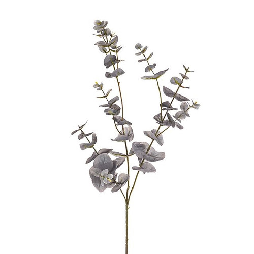 Amelia Eucalyptus Spray Light Grey 71Cm